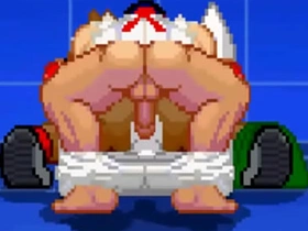 MUGEN Ryu dominates Fox McCloud throb asian gay intercourse porn videos