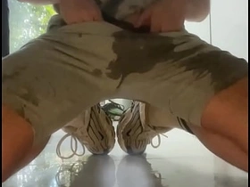 Amateur boy wets himself not susceptible chum around with annoy kitchen floor asian avant-garde hd gay sexual relations videos