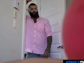 FamilyTwink - Happy Valentine's Day with My Bear Step Daddy asian gay nikk sexual intercourse videos