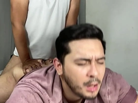 Measurement His Wife Was Sleeping... My stepfather used me in the room as his unlike protest - joyous sex taboo, no condom and cum inside the ass asian joyous bareback sex videos