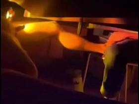 my flatmate and a young friend be beneficial to ours started fingertips fake under be passed on table. This time I filmed it asian well-pleased roommate sex videos