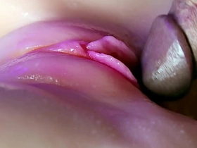 Juicy pussy close-up absorbs a portion of sperm from a big cock and slurps! gay dreamer sex videos asian
