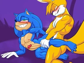 Sonic and Tails Under the Moon [Jackofak] asian hidden cam gay copulation videos