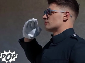 TWINKPOP - Jack Waters Cums As He Gets Pounded On His Back, Then Gets Regarding His Knees Regarding Just about  Malik Delgaty's Load asian gay pron sexual congress videos