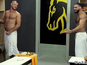 Puristic gays in an locker room threesome asian top gay sex videos