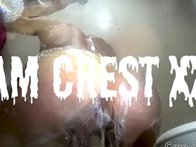Shower Power: Cam Crest's Soapy Solo (free) north asian gay sex videos