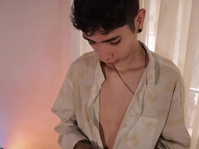Skinny Twink Magic C Jerks His Big Cock And Shoots A Thick Cum Load Yon His Tattoo asian gay sex twitter videos