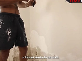 Dando o cu pro pintor da obra! asian big gay sex videos