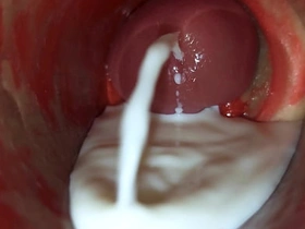 Camera Inside Abyss Pussy Captures Huge Ejaculation of Sperm ASMR asian gay sex videos xvideo