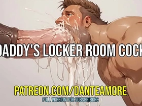 Daddy's locker room horseshit  DANTE AMORE ASMR JOI asian gym trainer gay sex videos