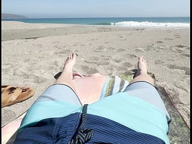 Teen jerks off on public beach asian passionate jubilant sex videos