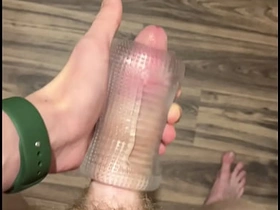 18yo Twink Fucks Lace into & Cums Hard! Tight Toy Squirting Load - Hot Solo Masturbation xhamster asian gay sex videos