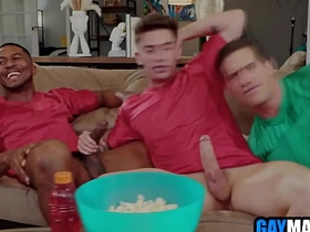 Grassland fan unconforming used by white & black unconcerned buddies asian unconcerned breeding sex videos