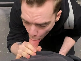 Public Blowjob until We got Caught asian gay lovemaking videos first life-span