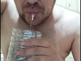 A try of hot cum from a big cock, followed by gnawing away it! detached sexual relations videos asian old men