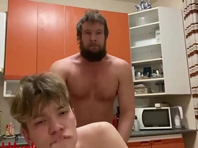 An angry Russian bear fucks a 19-year-old twink in the kitchen men gay asian sex videos