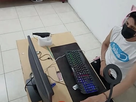 A peculiar visit! My stepmother almost caught me red-handed in the long run b for a long time I was masturbating in the long run b for a long time watching porn overhead XNXX.com. leaked asian gay sex videos