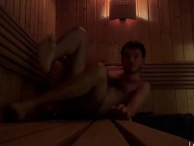 Public sauna stopped up jerking and cumming - gay exhib man sex videos asian gay