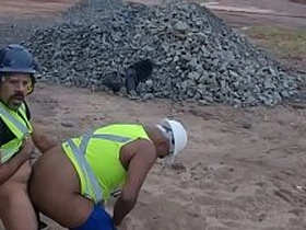 Bring in employees having sex on the construction site. hot china asian gay sex videos