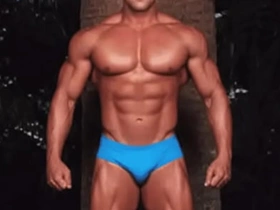 Gift of a super muscle man !(AI-generated) best asian gay boy sex videos