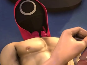 Circle Guards Off Duty - Squid Game SFM asian supplicant and gay sex videos
