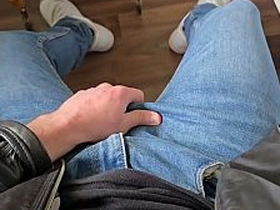 PhantomGentX in Leatherjacket with Hot Dirtytalk! Master Takes Jeans Off & Edges Chubby Blarney to Brink hd asian gay mating videos