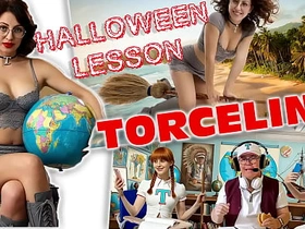 TORCELINI. HALLOWEEN LESSON. Briefcase teacher. Broomstick Ride! SFW hard asian gay sex videos