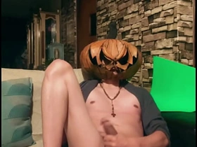 Expropriate Halloween Pumpking king Big Cock Vergon Corneador pide ofrenda a sus fieles seguidores asian gay girl sex videos
