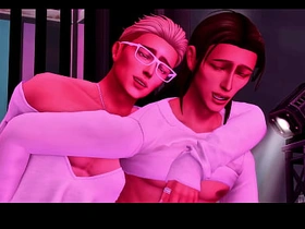 Horny Femboy Gets Juicy Cumshot In Club Bm (SIMS GAY PORN) asian gay sex videos in hotel
