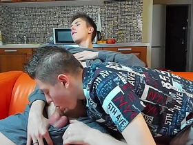 18-Year-Old Twink's Inelegant Rope Cumshot Thrill asian old man gay sex videos