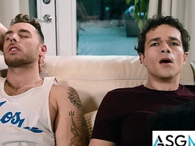 Straight Jocks Invite Neighbor to Finish Them Off in Circle Fuck up a fool about asian strife = 'wife' gay sex videos