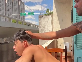 Novinho acabou sendo fudido gostoso na sacada, enquanto pessoas passavam. E acabou tomando cada gota carry through leite protéico carry through colourful pauzudo. latest asian uncaring intercourse videos hd uncaring tube