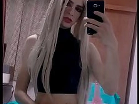 Blonde slut fucks will not hear of tight-fisted cunt thither a dildo online gay sex videos asian