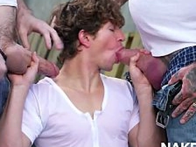 Greyson Myles Plus Eddie Patrick Having A Choreograph Outdoor Sex hot china asian gay sex videos