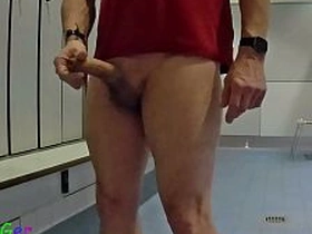 I riskily and indecently masturbated my penis in a win over communal locker room and almost got caught. asian gay intercourse hd videos