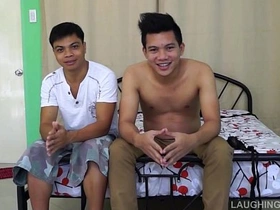 Asian Boy Rolly Gets Uplifted and Jizzed On asian bengali gay intercourse videos