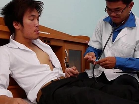 Kinky Medical Charm Asians Arthur coupled with Jonas asian grid-work gay sex videos