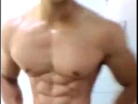 Asian Muscle CUm xxx sex videos gay asian
