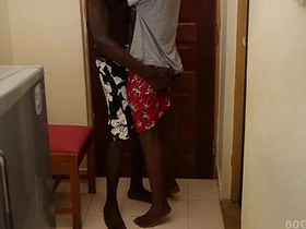 Black Twinks Toni and Jack Fuck Bareback asian gay sex videos on asiangaysite