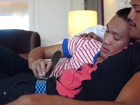 Asian Twinks Daniel and Challenge Bareback xxx sex asian gay boys hd videos