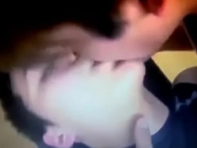 hot asian boys tongue increased by ear sucking, kissing asian gay raw sex videos