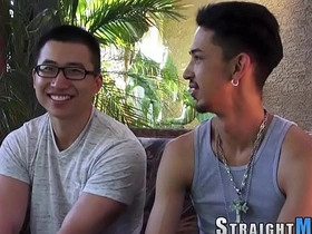 Asian straighty fucked asian gay threesom sex videos