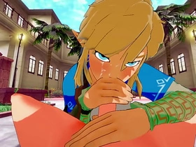 Zelda Genshin Full force Yaoi - Link x Tartaglia POV Handjob Blowjob and Fucked - Japanese asian manga anime game porn gay asian gay sex outdoor videos