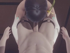 Genshin Onus Yaoi - Venti Arcont Blowjob with POV (uncensored) - Japanese asian manga anime game porn gay sissy asian gay sex videos telegram score