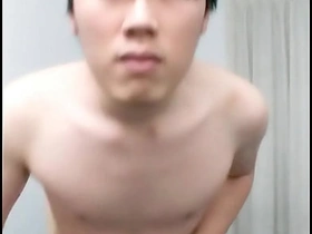 Cute asian twink jerking off asian viral boy gay sex videos