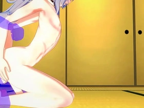 Genshin Impact Yaoi - Razor footjob & bareback - Japanese Asian Manga unconcerned Pron asian establishing boy unconcerned sex videos