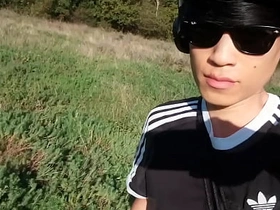 Jon Arteen pulls out his beautiful penis and urinates outdoors. Asian joyous pornography featuring an effeminate young man. asian joyous pioneering sex videos mark-up