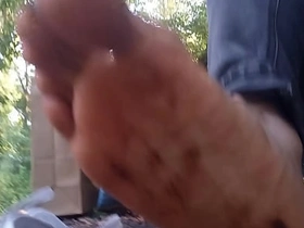 Derisive soles with chocolate and ketchup in each Nike Music pretension Underline 1 sneakers, then walk in the parking-lot and the streets gay sex videos asian 18