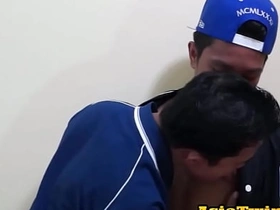 Anal licking Asian twink breeds amateur in sideways pose asian cd gay sex videos