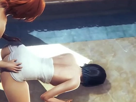 Genshin Impact - Venti Hardsex a public bath - Sissy crossdress Japanese Asian Manga Anime Game Porn Gay asian procreate gay sex videos